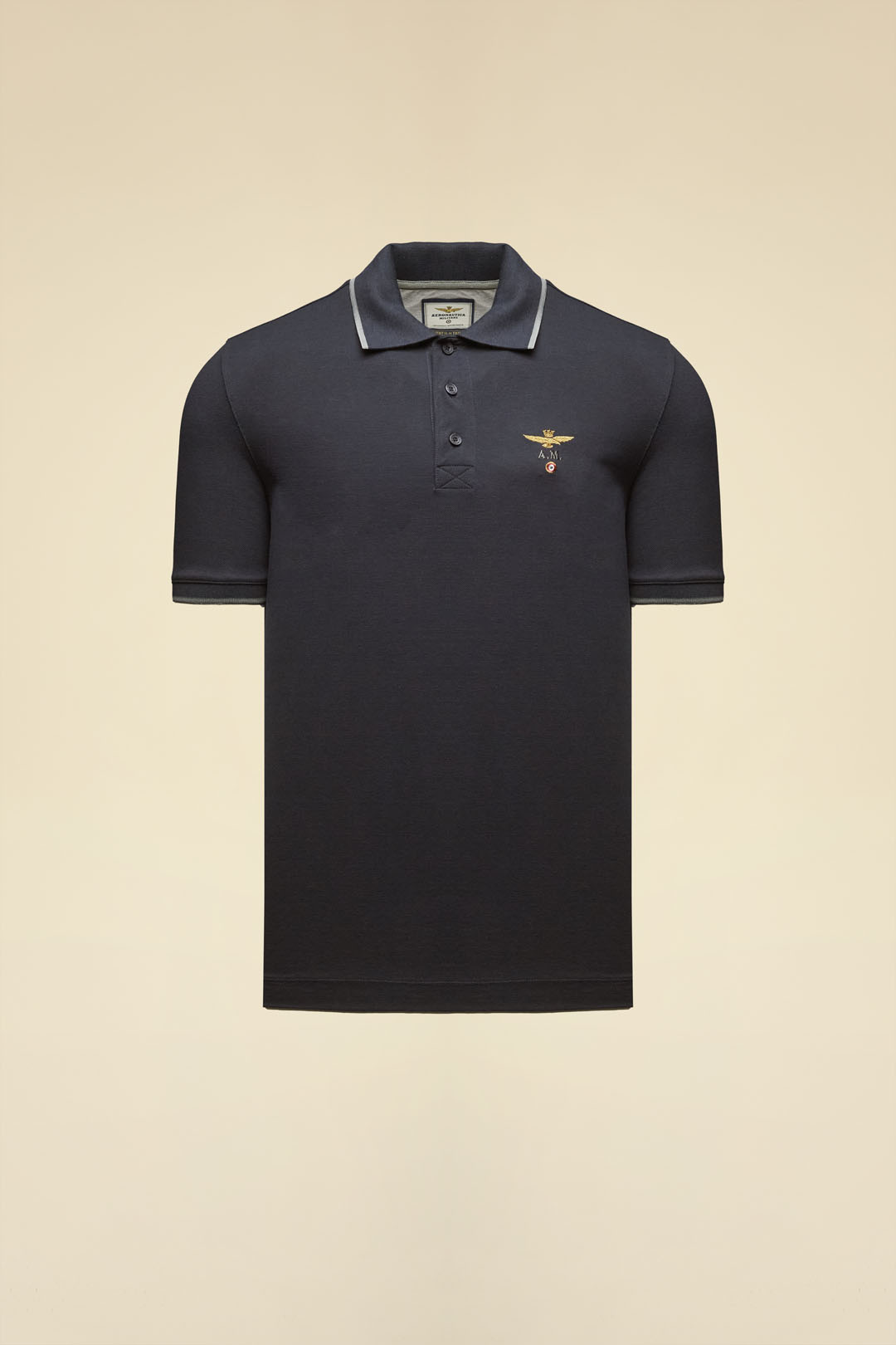 Рубашка синяя Aeronautica Militare