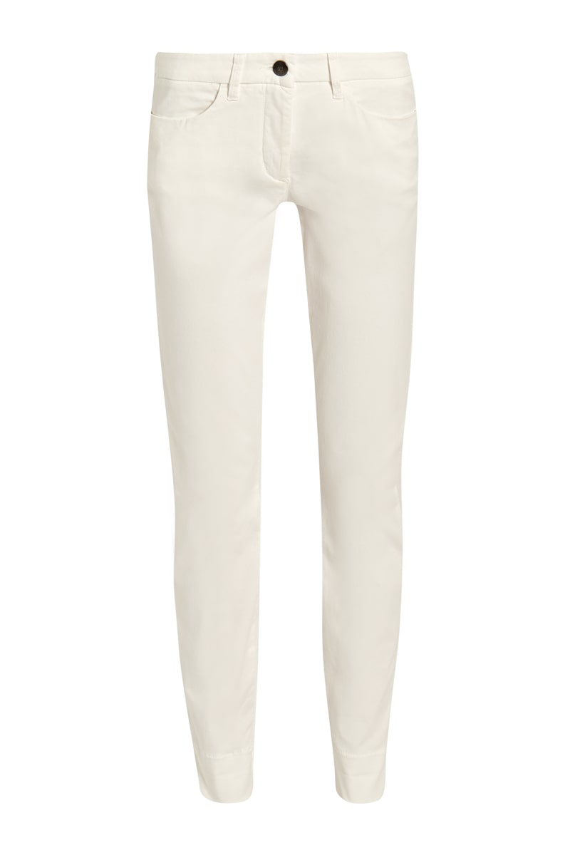 Брюки Luisa Cerano c нашивкой из кожи