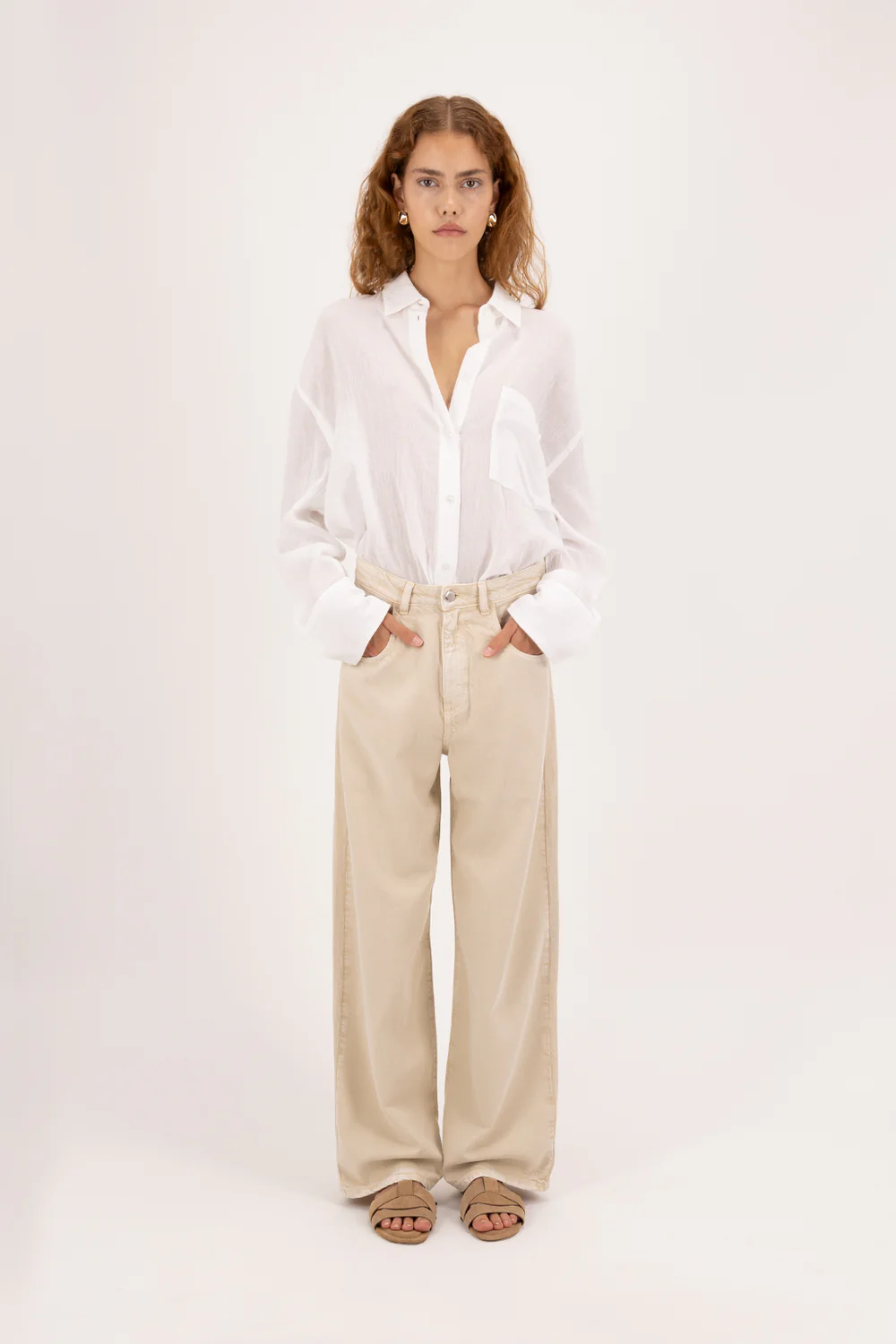 Широкие джинсы Icon Denim