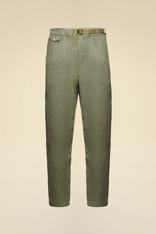 Льняные брюки Aeronautica Militare