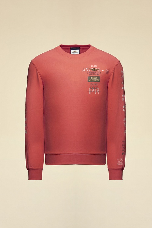 Толстовка с принтами Aeronautica Militare